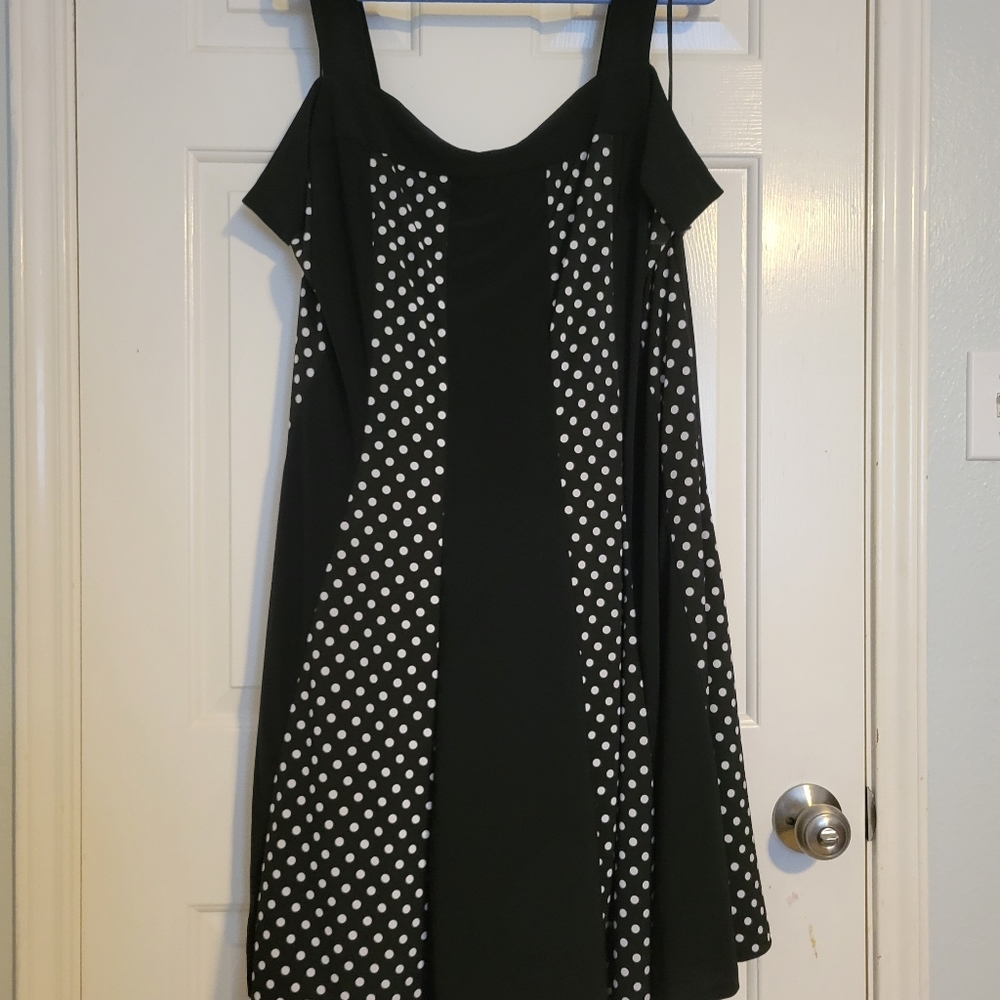 Catherines 3X fit and flare dress